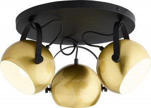 PARMA світильник стельовий 4153
колір чорний-золото