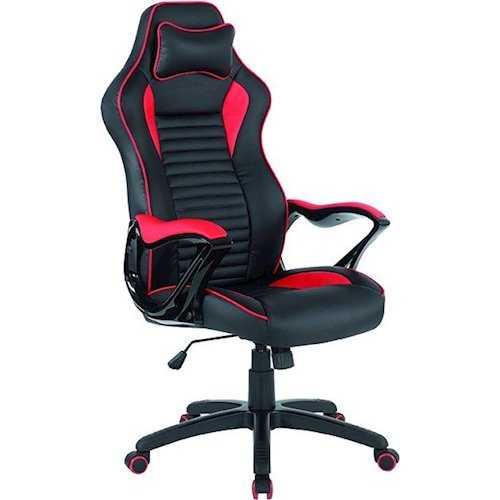 Кресло SPECIAL4YOU Nero black/red (E4954)