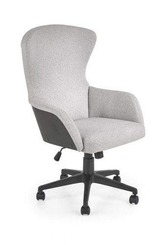 DOVER Крісло офісне тканина сіре TILT
розмір 64/65/104-115/38-49 см