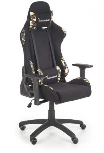 EXODUS Крісло офісне TILT геймерське чорне
розмір 70/72/124-132/37-45 см