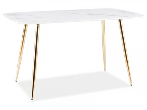 CERES стіл обідній кераміка 140 колір білий
розмір 140х80х75 см