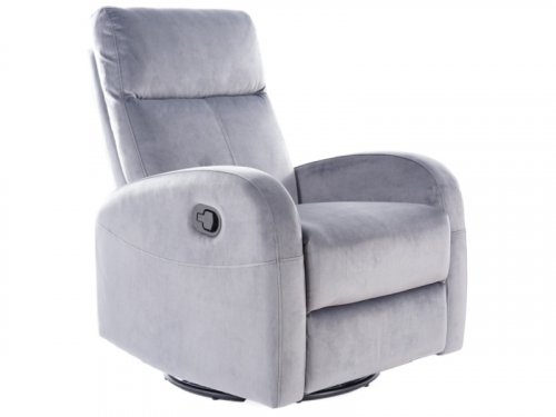 OLIMP Крісло для відпочинку з реклайнером SZARY TAP. 14 колір сірий
розмір
