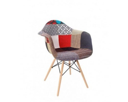 LOTUS Стілець (Різнобарвний)
Сидіння стільця покрите м'якою тканиною, ніжки з металу інатурального дерева.
Габарити: 78х64х62 см