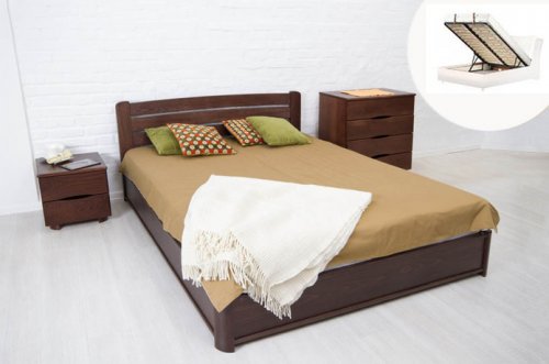 Двоспальне ліжко Мікс-Меблі Софія на піднімальній рамі 160x200
матеріал дерево бук