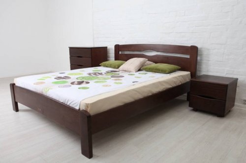 Полуторная кровать МИКС-Мебель Каролина без изножья 140x200
материал дерево бук