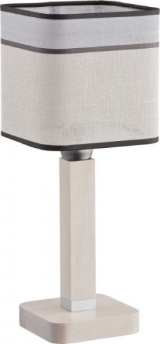 IBIS BIURKOWA Настільна лампа 107
розміри 42х17 см
матеріал дерево, абажур
колір сірий