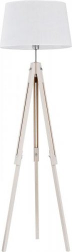 LORENZO PODŁOGOWA Підлоговий світильник 2972
розміри 157х45 см
матеріал метал, дерево, абажур
колір білий