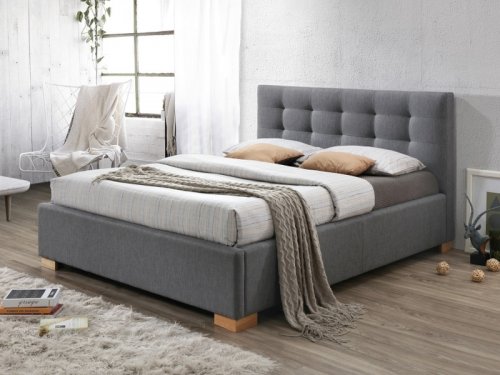 COPENHAGEN Ліжко двомісне з підйомним механізмом
розмір матраца 160х200 см
колір сірий 