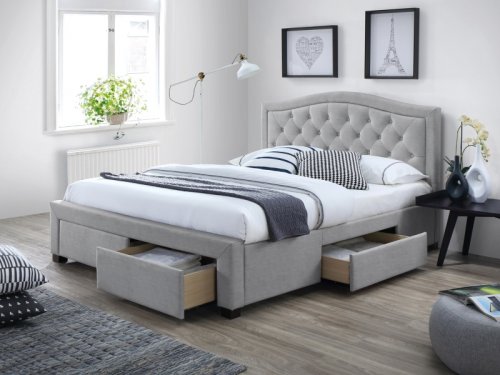 Двоспальне ліжко Signal Electra 160x200 сірий
розмір 160х200 см
колір сірий