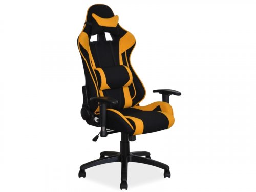 VIPER Крісло офісне
розмір 122-133х44-52 см
колір чорно-жовте