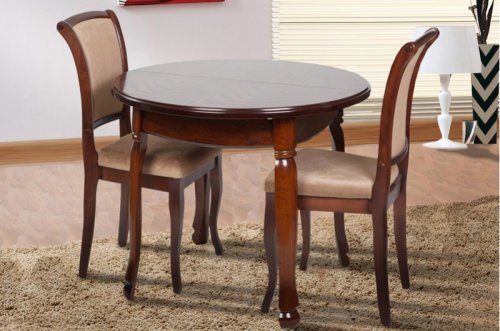 Розкладний стіл Мікс-Меблі Гаїті 100-130x100 круглий