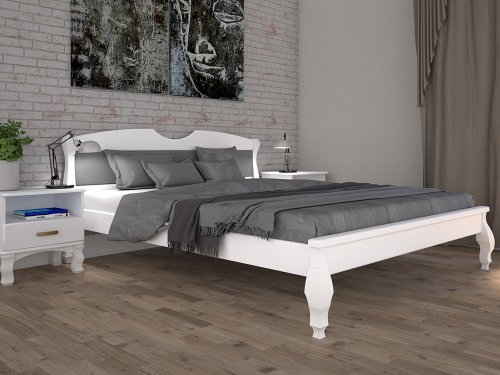 Ліжко Корона -3 ТМ ТИС, колір на вибір 120х200 сосна
