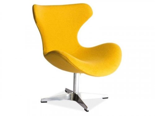 FELIX Крісло для відпочинку
розмір 90 cm х42 cmх 72 cmх 48 cm
матеріал тканина й метал
колір жовтий