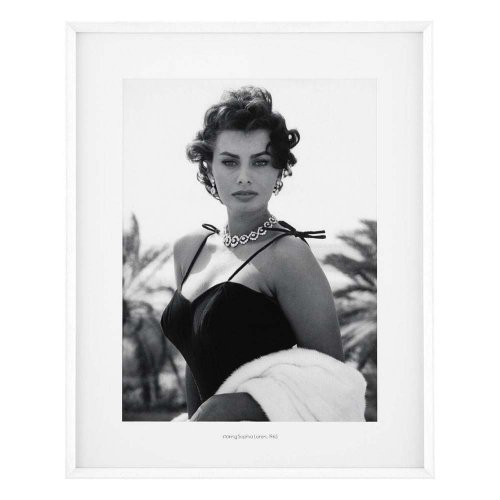 Print Staring Sophia Loren