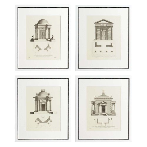 Prints Architecture set of 4