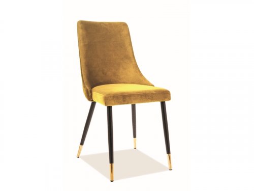PIANO Крісло тканина
розмір 92/44/45/49 см
колір жовтий