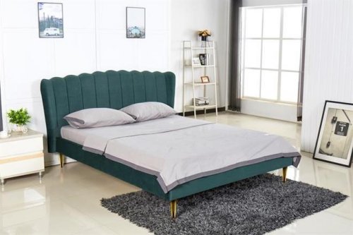 VALVERDE Ліжко двомісне
розмір 160х200
колір зелений