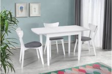 СТІЛ ОБІДНІЙ КАРАТ (БІЛИЙ/БІЛИЙ)