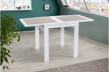 СТІЛ ОБІДНІЙ ОНІКС (БІЛИЙ)