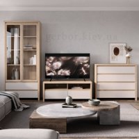 Комод Каспіан БРВ (ВМК) KOM2D4S дуб сонома / кашемір