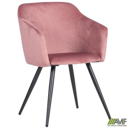 Кресло Lynette black/canyon rose