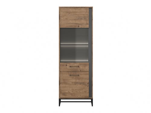LUTON Вітрина 1-дверна REG1D1W/20/7/L і P
розмір 67 cm / вис. 197.5 cm / гл. 40 cm