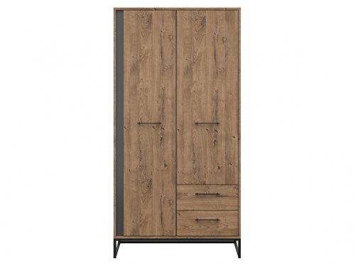 LUTON Шафа для одягу SZF2D2S
розмір 100 cm / вис. 197.5 cm / гл. 58 cm