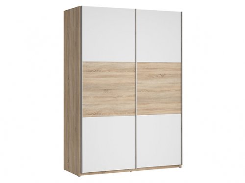 COLIN Шкаф 153 Colin 153 Colin biały/dąb sonoma
размер 153х218х60 см
