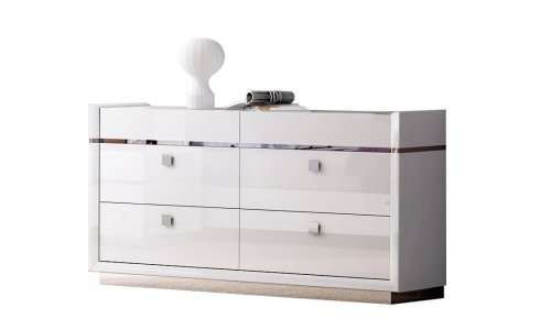 ЛОНДОН Комод широкий  цвет белый
размер 1630*475*860 см