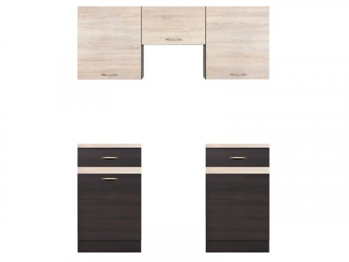 JUNONA LINE DG4D1S1K/150 комплект BRW
высота: 57,3 / 85,2 см
ширина: 150 см
глубина: 30,5 / 47 см