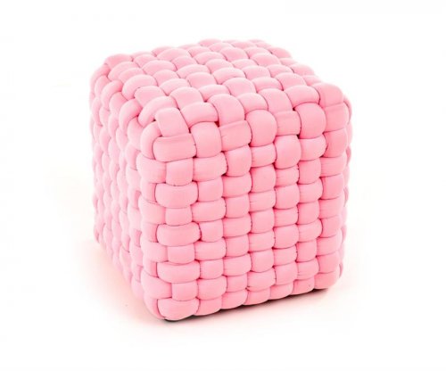 RUBIK Пуф розовый
размер 35/35/35 cm