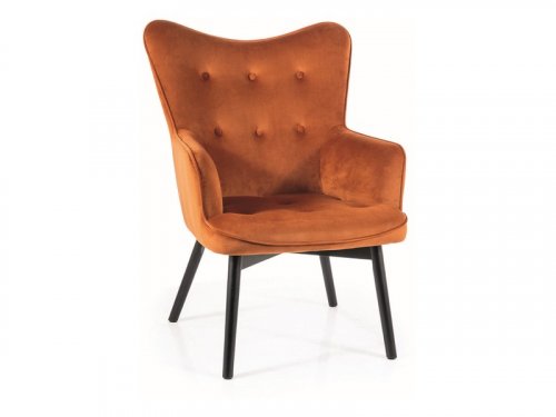 Крісло Carmen Velvet Signal кориця Bluvel CARMENVCYC