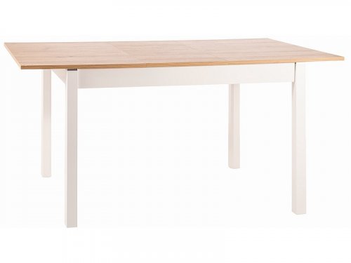 MATTEO Стіл обідній DĄB ARTISAN / BIAŁY MAT
розмір 118(158)X74