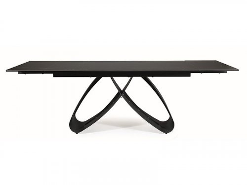 SAMANTA CERAMIC Стол обеденный CZARNY SAHARA NOIR/CZARNY MAT
размер (160-240)X90