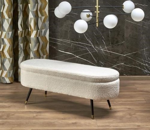 AVEIRO кушетка Halmar ткань цвет крем
размер 120/40/46 cm