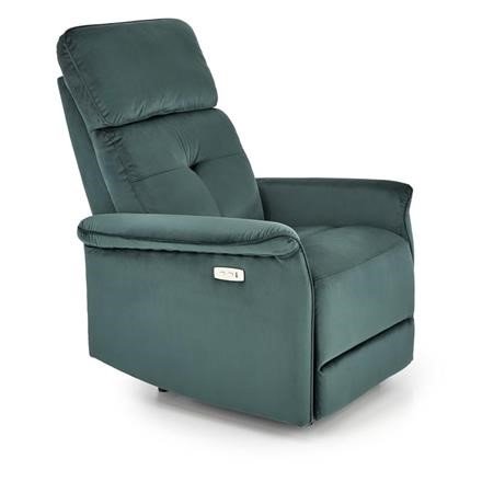 SEMIR Крісло реклайнер halmar зелений
розмір 80/90-170/92-108/46 cm