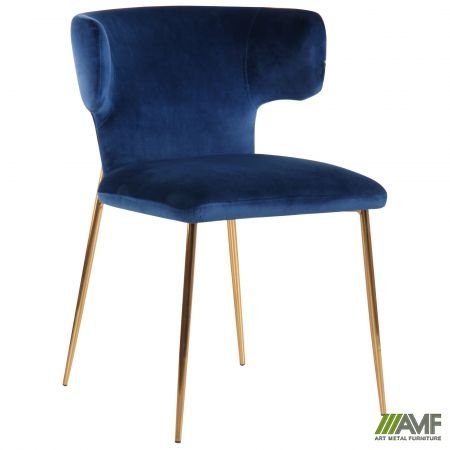 Кресло Alphabet L black/royal blue 547268