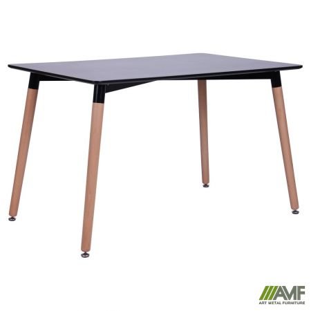Нерозкладний стіл Art Metal Furniture Elsa Чорний (512027)