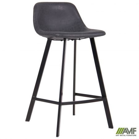 Барний стілець Art Metal Furniture Clint cowboy чорний (544909)
