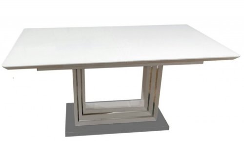 Стіл Олімп 160-220х90 см білий