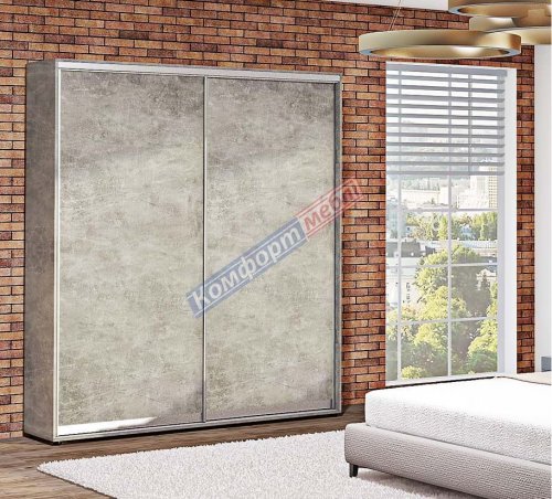 Шафа-Купе 1,0м "ДСП" дводверний 1000х2100/2400 