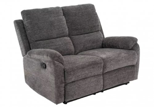 Диван-реклайнер Spencer 2 Raven Signal сірий SPENCER2RASZ15