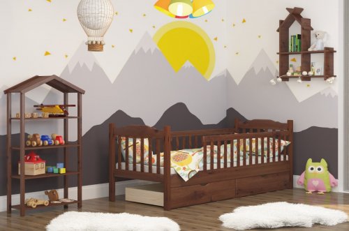 КАРИНА Кровать двухярусная дерево без ящика
размер 0,8 х 2,0/1,9