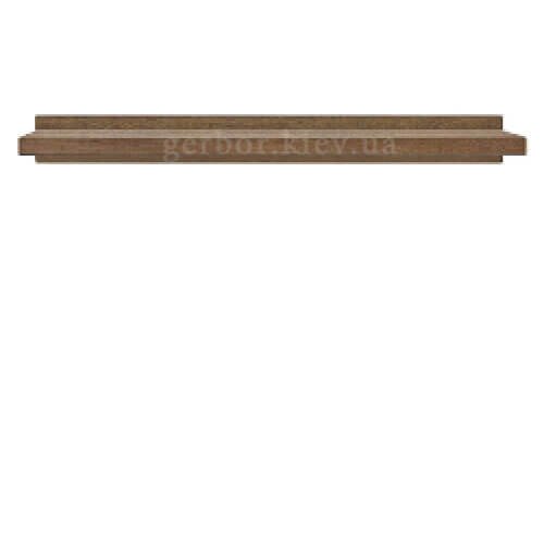 ОРЕГОН Полиця POL/130 БРВ (ВМК)
ширина:	136.5 см
висота:	12 см
глибина:	32 см