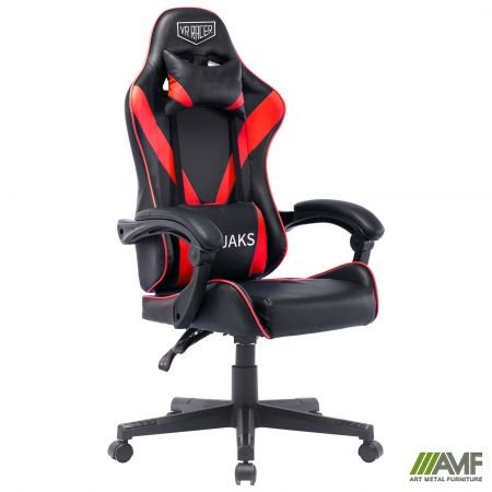 Кресло VR Racer Dexter Djaks черный/красный (КОД ТОВАРА: 553933)