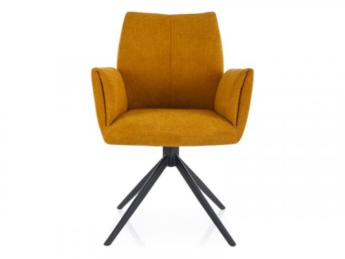 COCO II VARDO Крісло металеве колір каррі CURRY 66