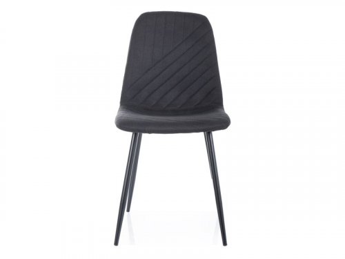 TWIST NEA Стілець чорний тканина  19