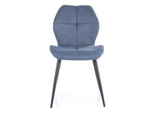 FRANK NEA Стілець металевий тканина колір синій денім
розмір 86/41/48/47 см