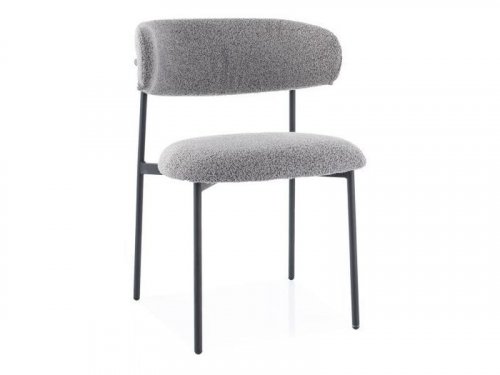 ELTON Стілець металевий тканина колір сірий TAP.232
розмір 80/46/56/49 см