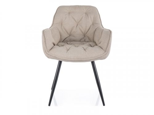 Стілець з підлокітниками Signal Cherry Bjorn чорний/світло-бежевий (CHERRYBJCJBE)
розмір 87/43/57/48 см